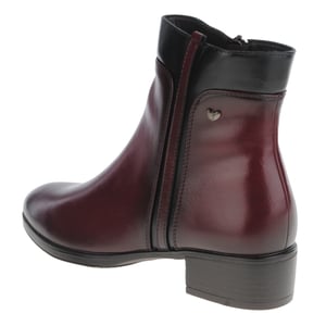 Susst - Jackie Low Heel Ankle Boot, Mulberry 2