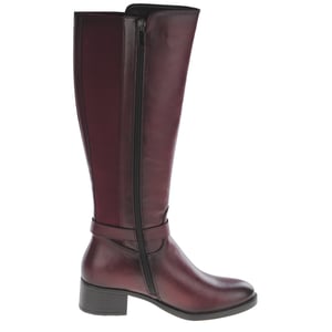 Susst - Sammy Block Heeled Knee Boots Mulberry 3