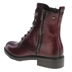 Susst - Teddy Military Boots, Burgandy 2
