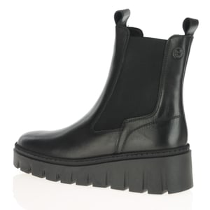 Tamaris - 25489 Leather Chelsea Boots - Black 3