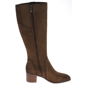 Tamaris - 25576 Suede Knee High Boots, Camel 3