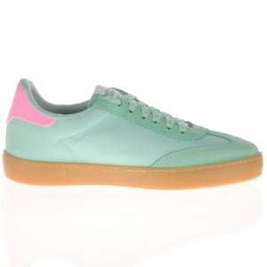 Victoria - 1126230 Berlin Suede Trainers - Aqua 2