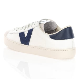 Victoria - 1126142 Berlin Laced Trainers - Off-White / Navy 2