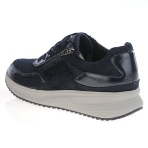 Waldlaufer - 514001 Side Zip Trainers Navy 2