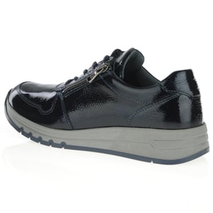 Waldlaufer - 957012 Patent Shoes - Navy 2