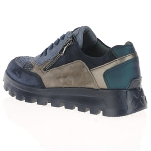 Waldlaufer - 993004 Side Zip Trainers - Multi 2