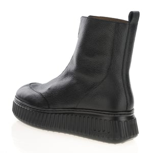 Wonders - 5202 Front Zip Ankle Boots - Black 2