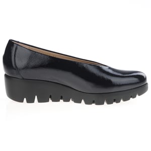 Wonders - 33100 Patent Fly Wedge Pumps Navy 3