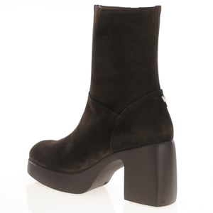 Wonders - 49101 Platform Heeled Ankle Boots - Brown 2