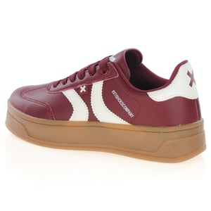 Xti - 144585 Vegan Flatform Trainers - Bordo 3