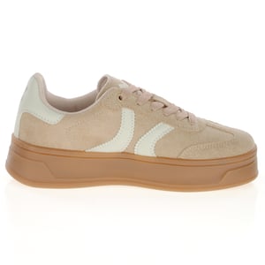 Xti - 144586 Vegan Flatform Trainers - Beige 3