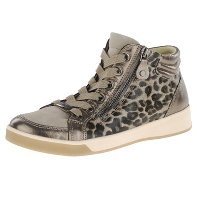 Ara - 24499 Rom Lace Up Ankle Boots, Cashmere Leopard 1
