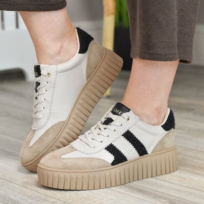 Marco Tozzi - 83702 Chunky Trainers, Ivory CombI 1