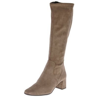 Caprice - 25547 Block Heel Sock Boots, Cafe 1