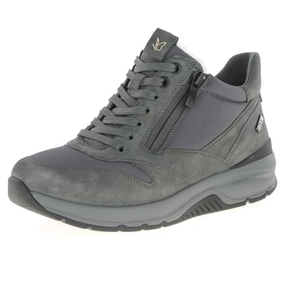 Caprice - 26202 Twin Zip Ankle Boot Dark Grey 1
