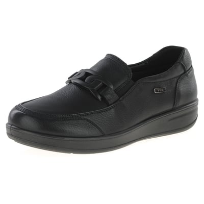 G-Comfort - P-6503S Waterproof Leather Loafers - Black 1