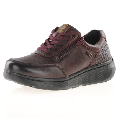 G-Comfort - S-2725 Waterproof Side Zip Shoes - Burgundy 1