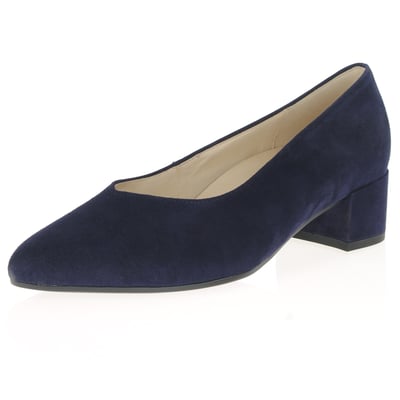 Gabor - Dixie Block Heeled Shoes, Dark Navy 1