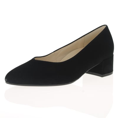 Gabor - Dixie Block Heeled Shoes, Black 1