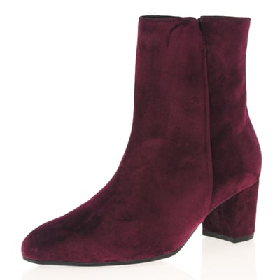 Gabor - 701.15 Heeled Ankle Boots, Mulberry 1