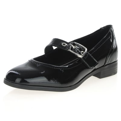 Jana - 22175 Mary Jane Shoes, Black Patent 1