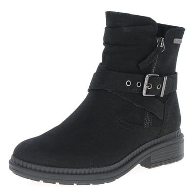 Jana - 26493 Water Resistant Ankle Boots - Black 1