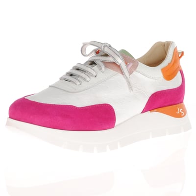 Jose Saenz - 2287 Chunky Trainers, White/Pink 1