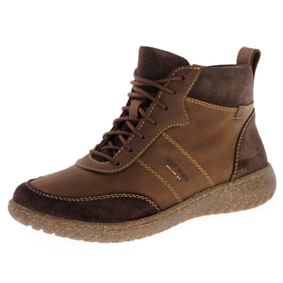 Josef Seibel - Angelina 05 Lace Up Boots, Brown 1