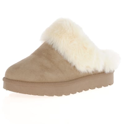 Lunar - Nevis Slipper, Mink 1