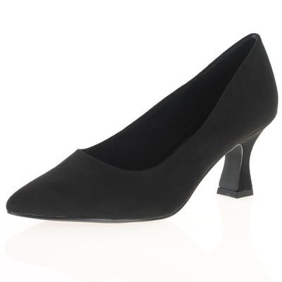 Marco Tozzi - 22418 Vegan Kitten Heels, Black 1