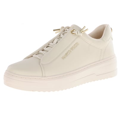 Marco Tozzi - 23724 Bungee Lace Trainers - Cream 1