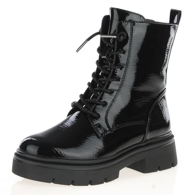 Marco Tozzi - 25219 Patent Ankle Boots, Black 1