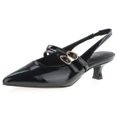 Marco Tozzi - 29508 Sling Back Shoes Black Patent 1