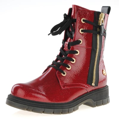 Marco Tozzi - 85200 Ankle Boot, Dark Red Patent 1