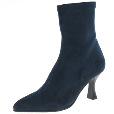 Miss Elastic - 78042 Ankle Boots, Navy 1