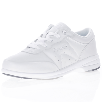 Propet - W3840 White Leather Shoes 1