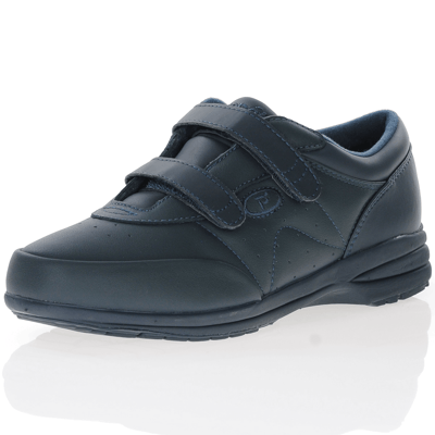 Propet - W3845 Leather Trainers Navy 1