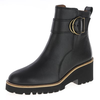 Paul Green - 9763 Low Wege Boots, Black 1