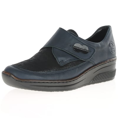 Rieker - 487C0-15 Velcro Strap Shoes Ocean Combi 1