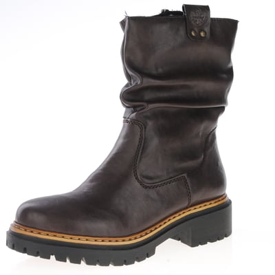 Rieker - 72684-25 Chunky Slouch Boots Brown 1