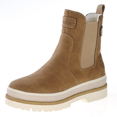 Rieker - Y6260-24 Warm Lined Chelsea Boots, Brown 1
