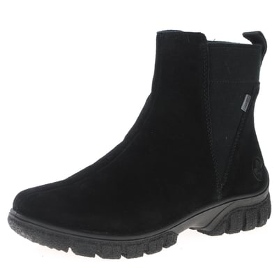 Rieker - Z7269-00 Water Resistant Ankle Boots - Black 1
