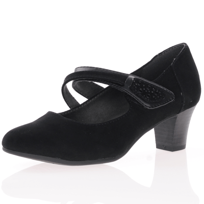 Jana - 24464 Mary Jane Shoe Black 1