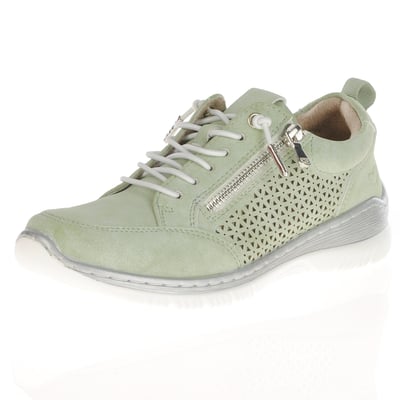 Susst - Astrid Side Zip Trainers, Mint 1