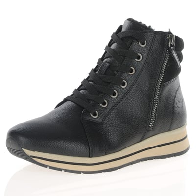 Susst - Devlyn Laced Ankle Boots, Black 1