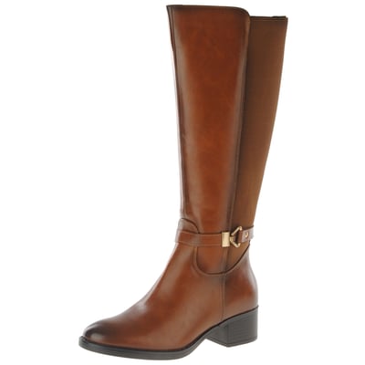 Susst - Sammy Block Heeled Knee Boots - Tan 1