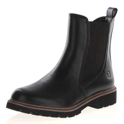 Tamaris - 25483 Chelsea Ankle Boot, Black 1