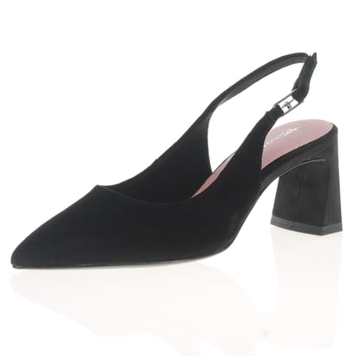 Tamaris - 29624 Slingback Heeled Shoes, Black 1