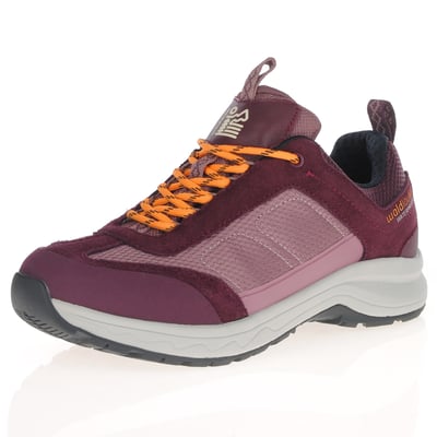 Waldlaufer - 709951 Waterproof Laced Shoes, Burgundy 1