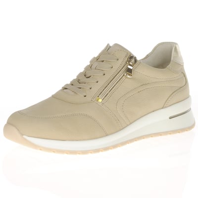 Waldlaufer - 928002 Side Zip Trainers, Desert 1